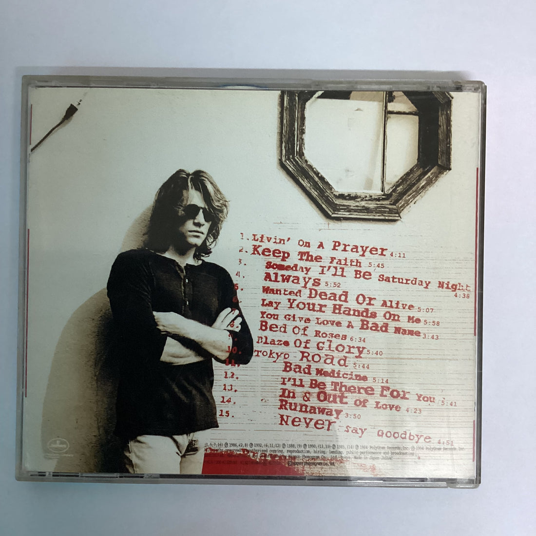 ซีดี Bon Jovi - Cross Road CD VG+