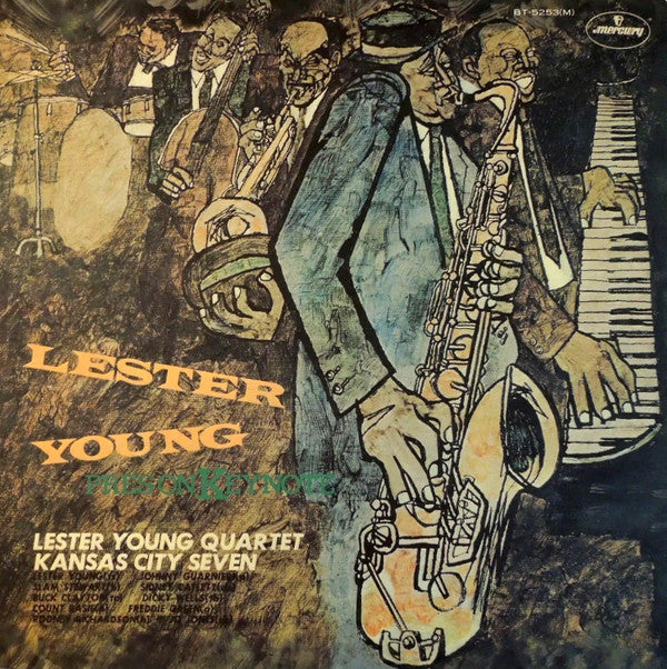Lester Young : Pres On Keynote (LP, Comp)