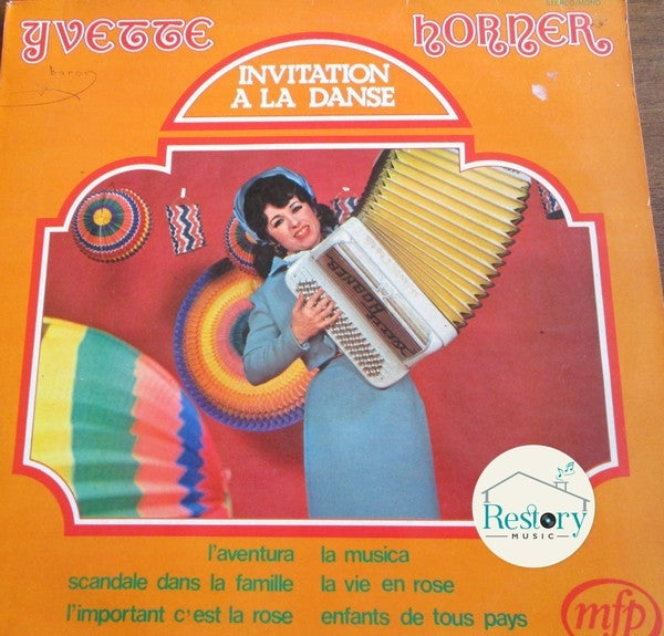 Yvette Horner : Invitation à la Danse (LP, Mono)