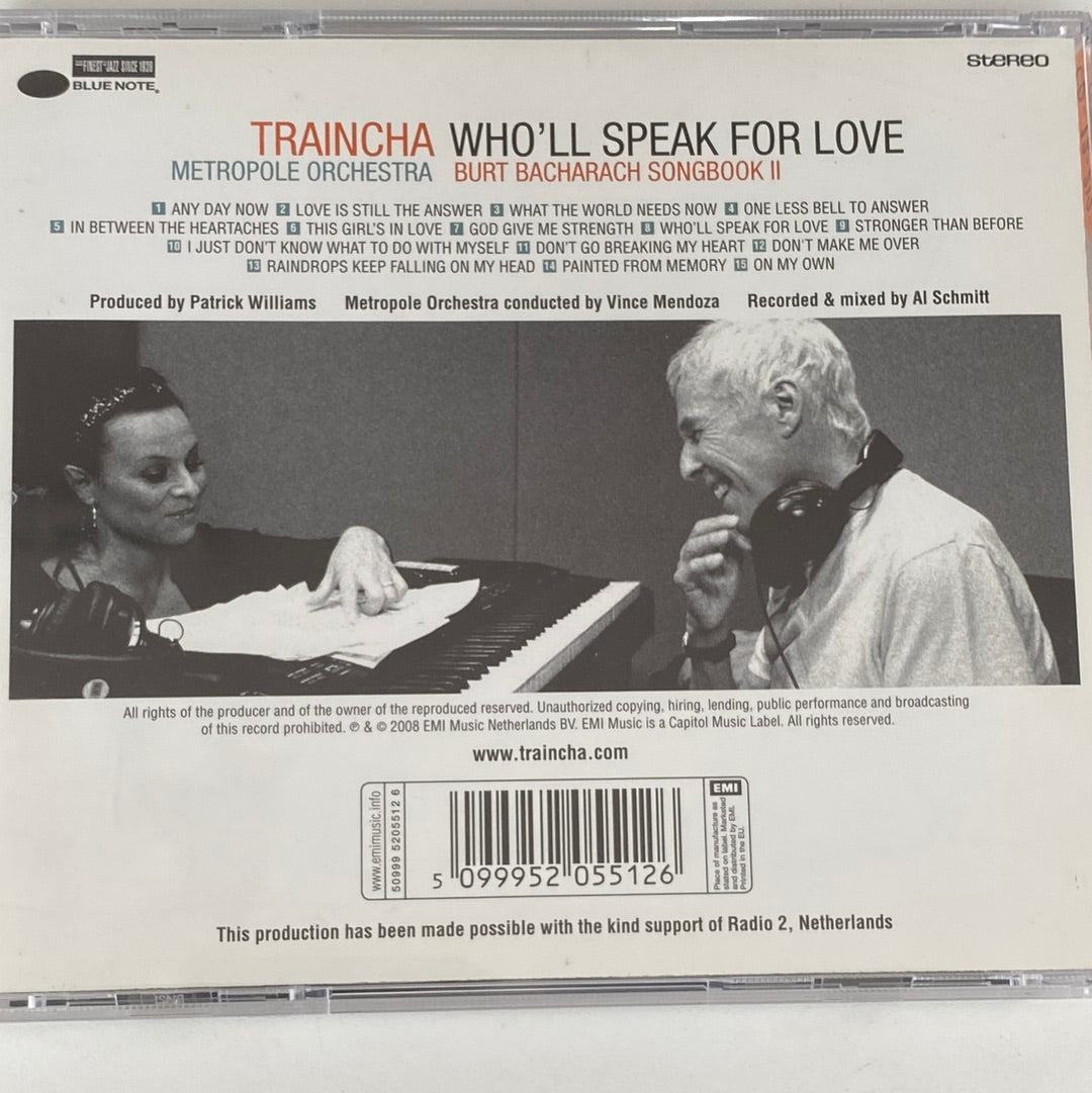 ซีดี Trijntje Oosterhuis, Metropole Orchestra - Who'll Speak For Love - Burt Bacharach Songbook II (CD) (VG+)