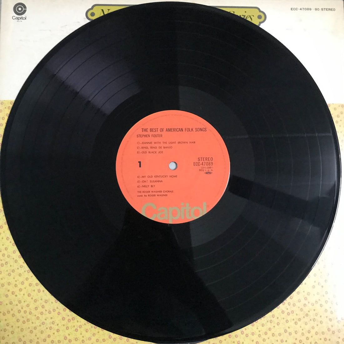 แผ่นเสียง The Roger Wagner Chorale / Roger Wagner - Old Folks At Home: The Best Of American Folk Songs Vinyl VG+ 2LPs