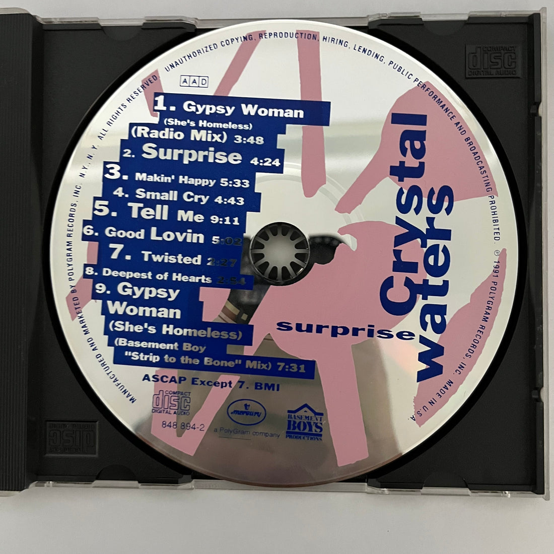 ซีดี Crystal Waters - Surprise CD NM