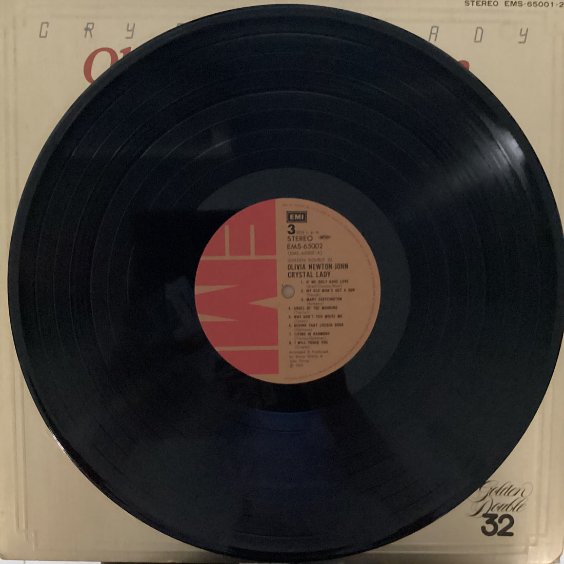 แผ่นเสียง Olivia Newton-John - Crystal Lady Vinyl VG+ 2LPs