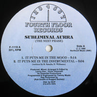 Subliminal Aurra : The Next Phase (12")