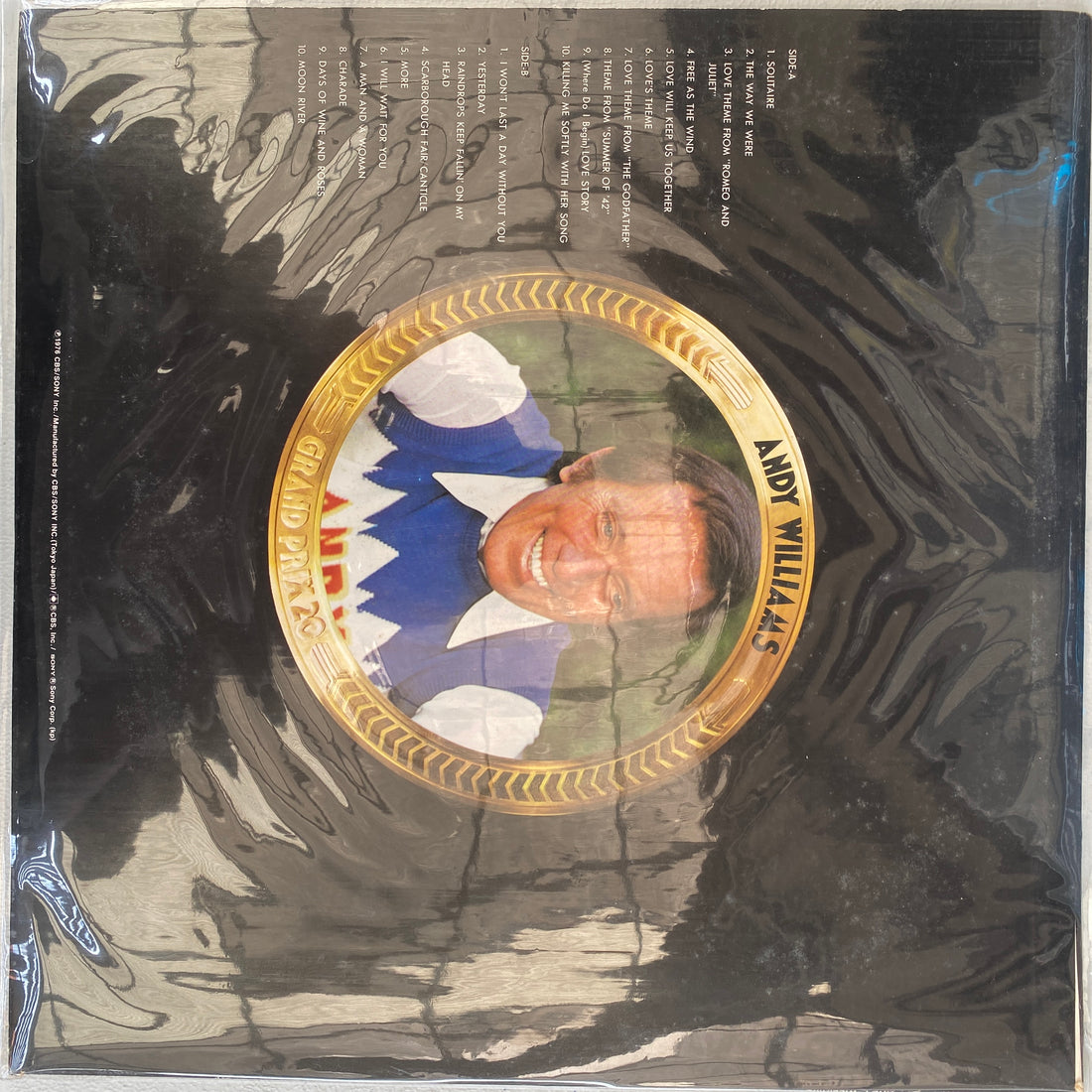 แผ่นเสียง Andy Williams - Grand Prix 20 Vinyl VG+