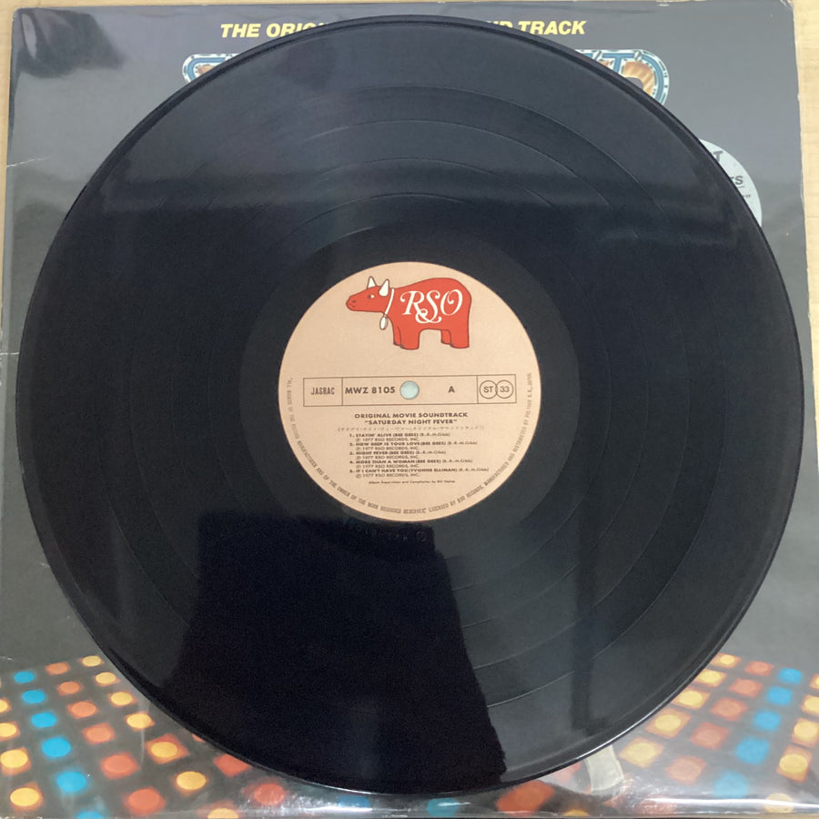 แผ่นเสียง Various - Saturday Night Fever The Original Movie Sound Track Vinyl VG+ 2LPs