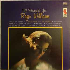 Roger Williams - The Sound Of Music Vinyl VG+ แผ่นสี