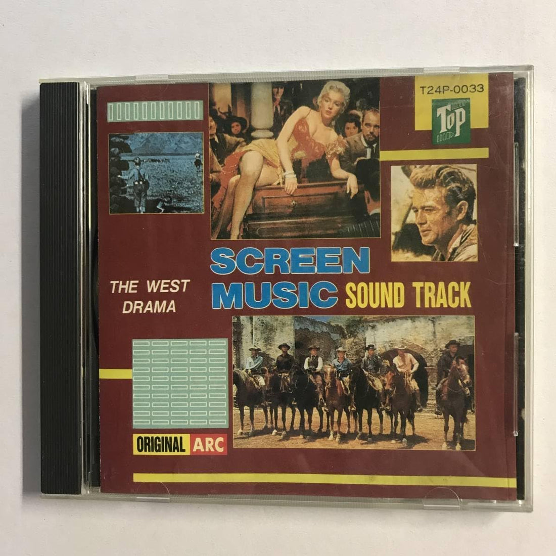 ซีดี Various - Screen Music Soundtrack - The West Drama - Shane & More (CD) (VG)