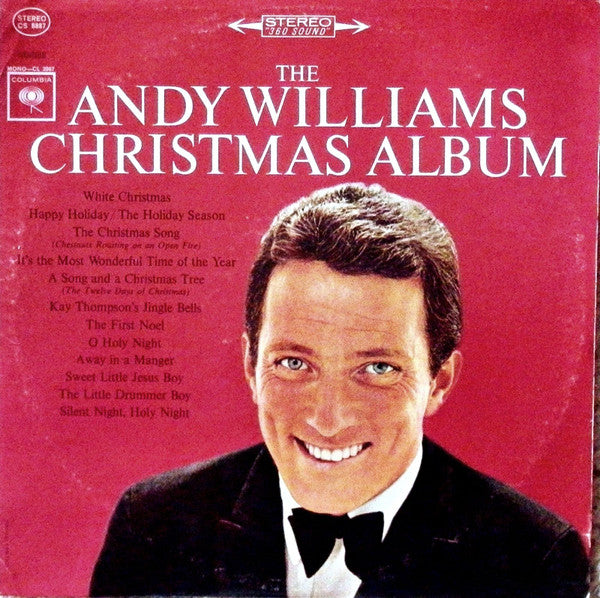 Andy Williams : The Andy Williams Christmas Album (LP, Album, RE, Pit)