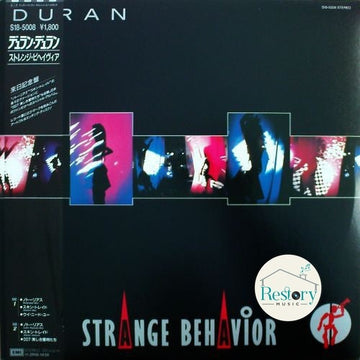 Duran Duran : Strange Behavior (12", Etch, Promo)