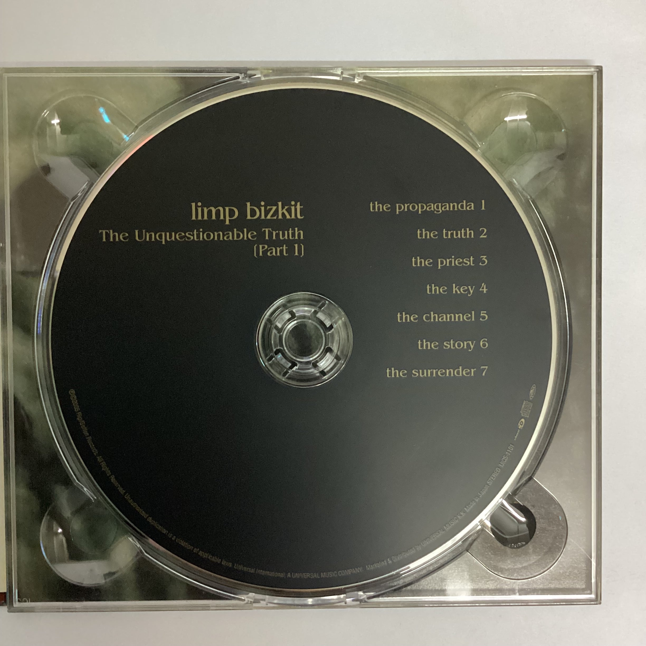 Limp Bizkit - The Unquestionable Truth (Part 1) (CD) ที่ Restory Music ...