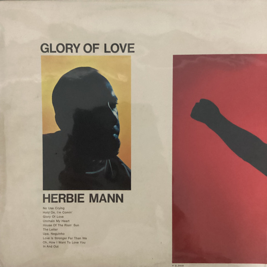 แผ่นเสียง Herbie Mann - Glory Of Love Vinyl VG+