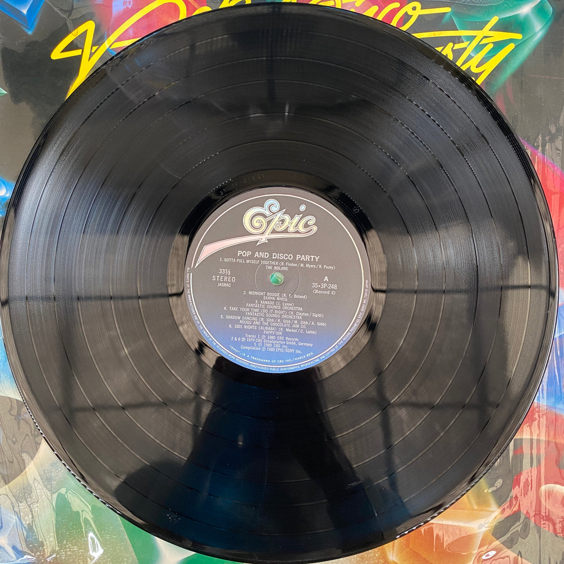 แผ่นเสียง Various - Pop And Disco Party 2LP Vinyl VG+
