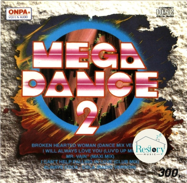Various - Mega Dance 2 CD VG