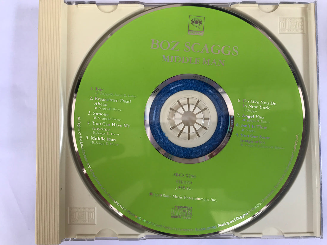 ซีดี Boz Scaggs - Middle Man CD VG+