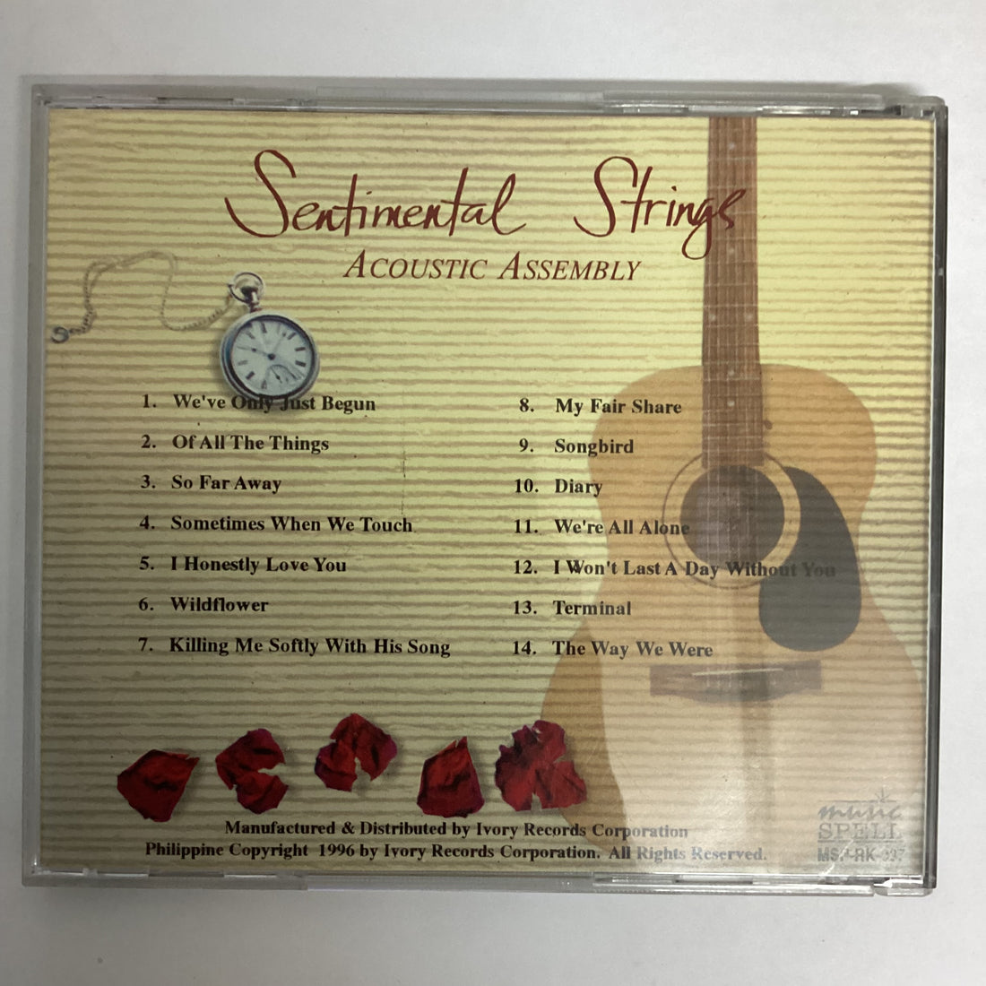 ซีดี Trent Ashter - Sentimental Strings: Acoustic Assembly CD VG+