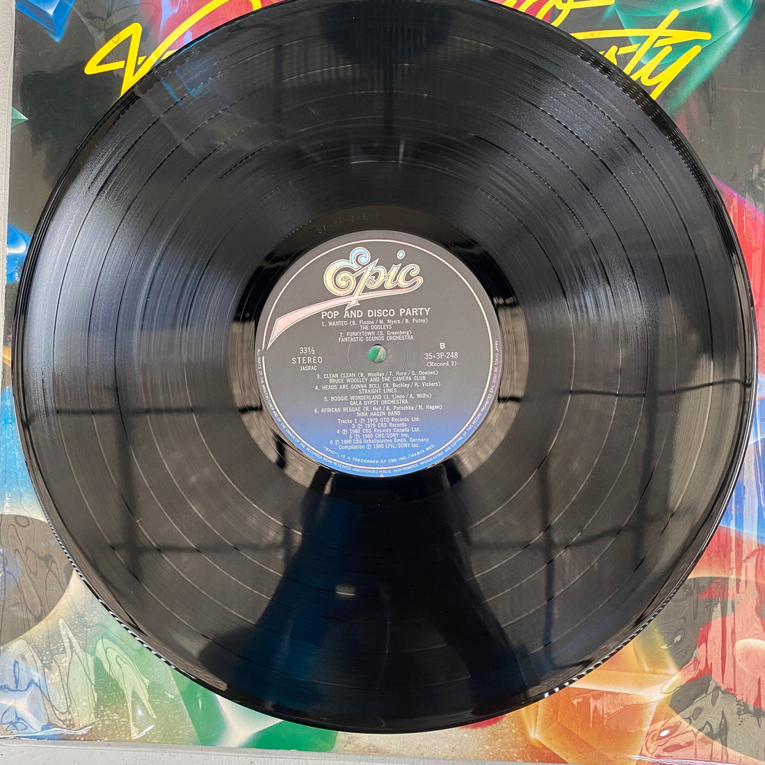 แผ่นเสียง Various - Pop And Disco Party 2LP Vinyl VG+