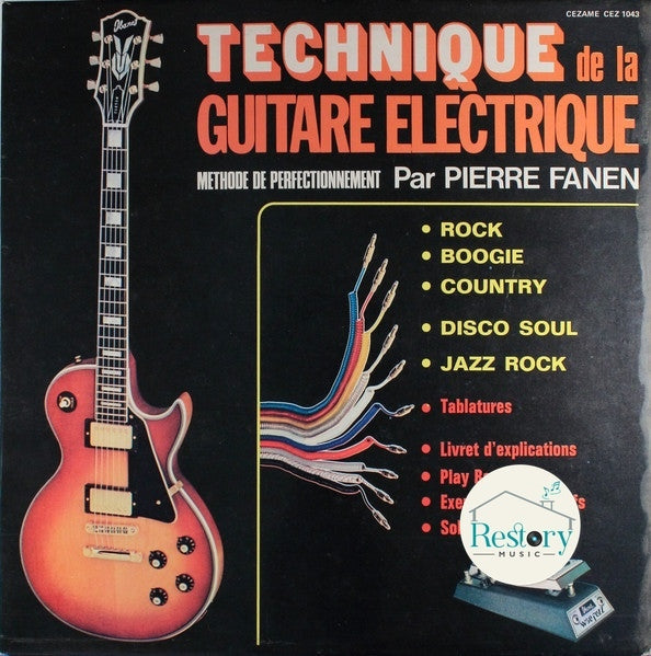 Pierre Fanen : Technique De La Guitare Electique (LP)