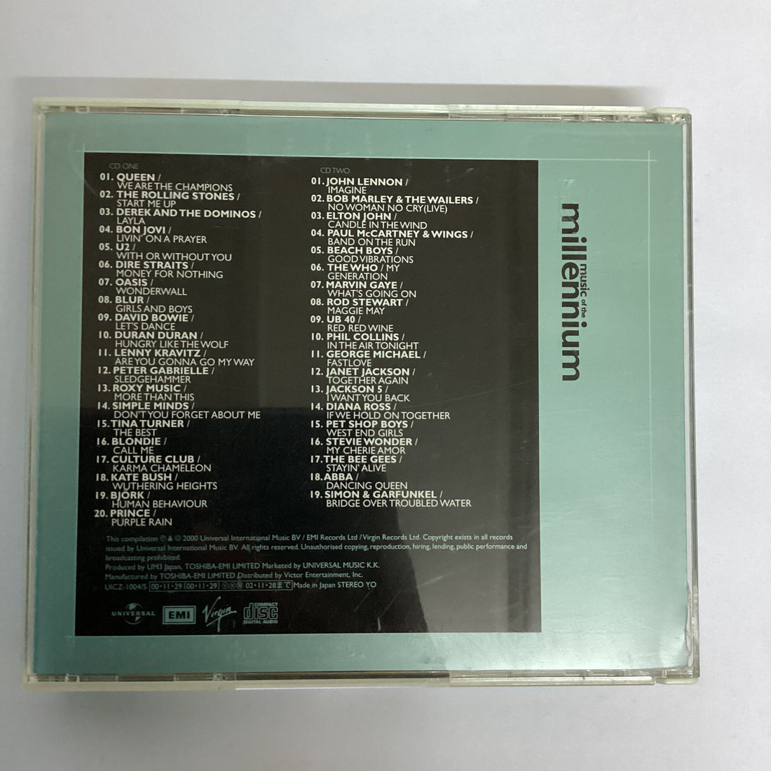 ซีดี Various - Music Of The Millennium CD VG+ 2CDs