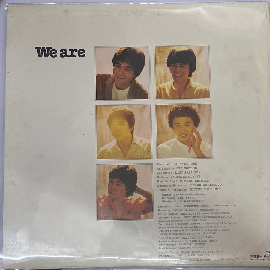 แผ่นเสียง Off Course - We Are Vinyl VG+