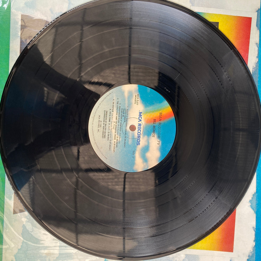 แผ่นเสียง Bill Monroe - Bean Blossom '79 Vinyl VG+