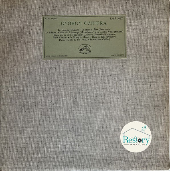 Gyorgy Cziffra : Gyorgy Cziffra (LP, Mono)