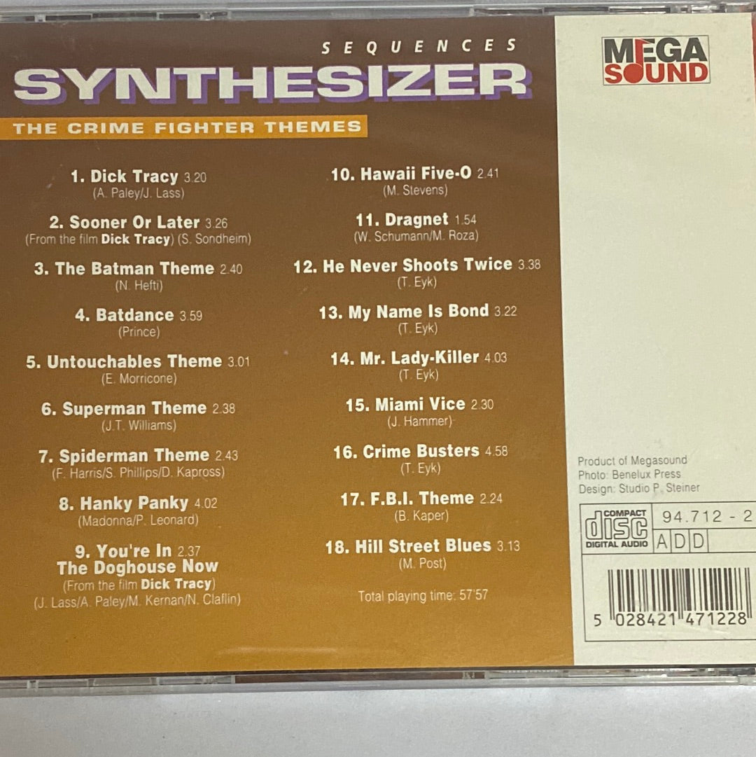 ซีดี Andromeda Project - Synthesizer Sequences - The Crime Fighter Themes CD VG+