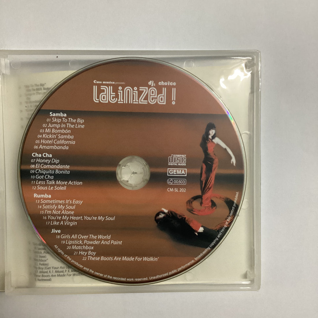 ซีดี Various - Latinized! 22 Original Latin Flavoured Hits CD VG+
