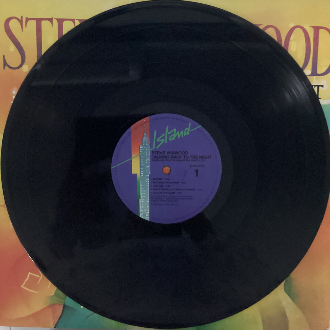 แผ่นเสียง Steve Winwood - Talking Back To The Night Vinyl VG+