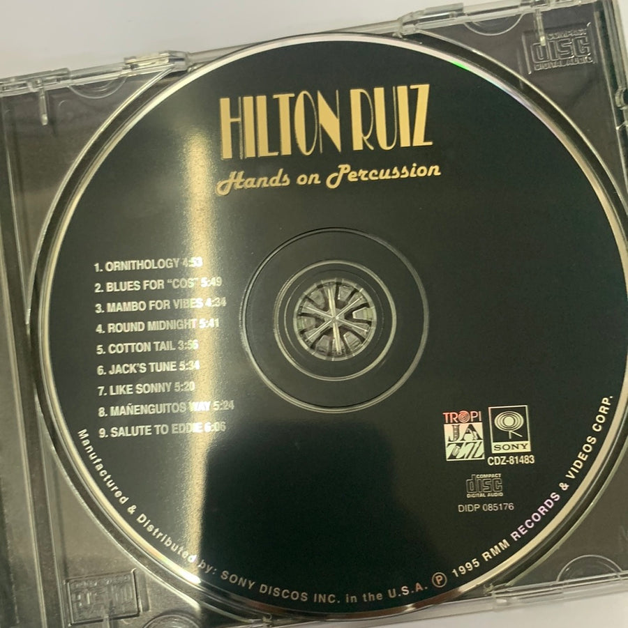 ซีดี Hilton Ruiz - Hands On Percussion (W/special Guest Tito Puente) (CD) (VG)