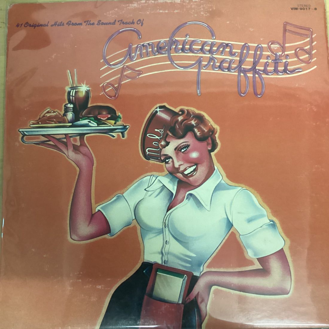 แผ่นเสียง Various - 41 Original Hits From The Sound Track Of American Graffiti Vinyl VG+ 2LPs