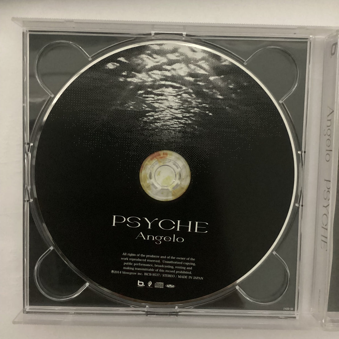 ซีดี Angelo - Psyche CD NM 1CD 1DVD
