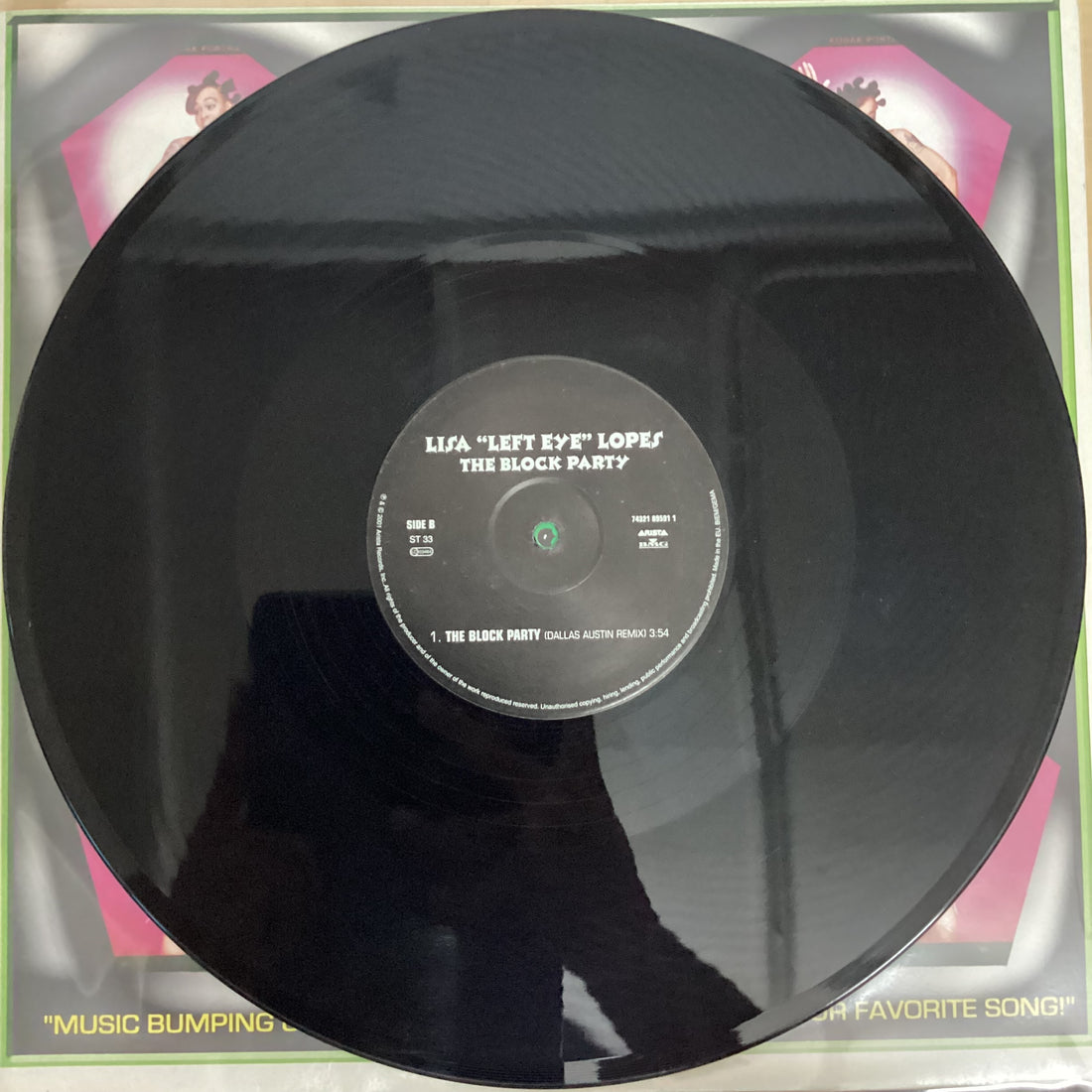 แผ่นเสียง Lisa "Left Eye" Lopes - The Block Party Vinyl VG+