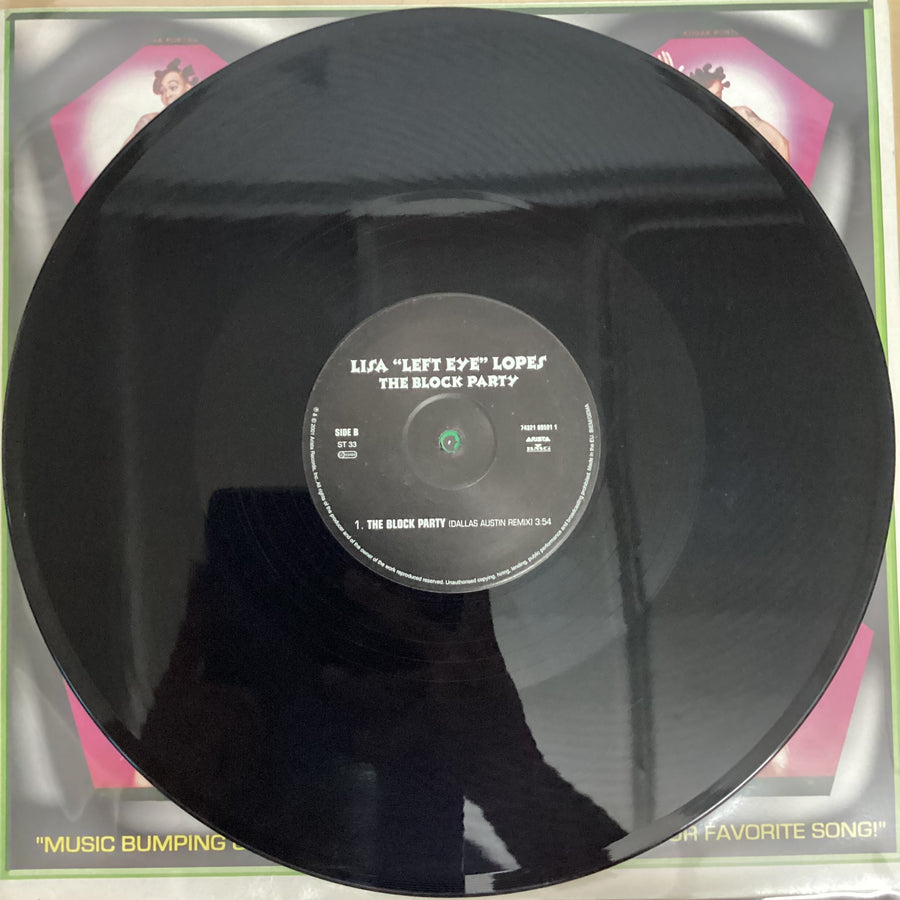 แผ่นเสียง Lisa "Left Eye" Lopes - The Block Party Vinyl VG+