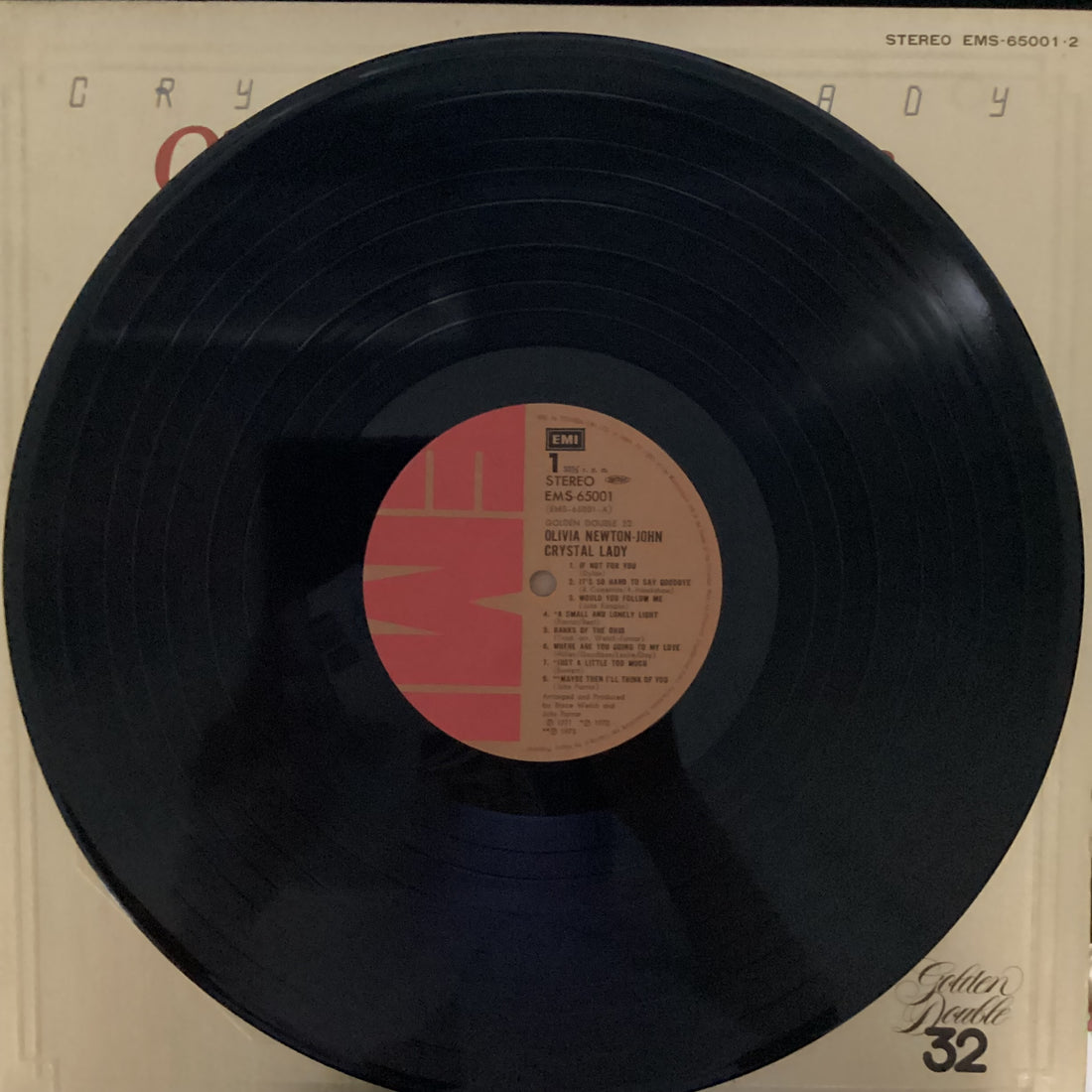 แผ่นเสียง Olivia Newton-John - Crystal Lady Vinyl VG+ 2LPs