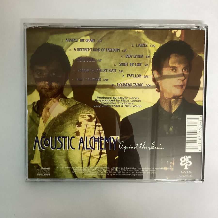 ซีดี Acoustic Alchemy - Against The Grain CD NM or M-