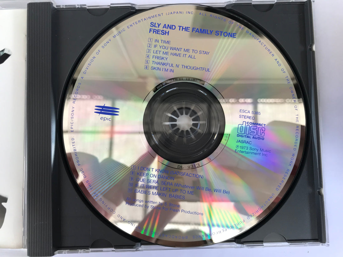 ซีดี Sly & The Family Stone - Fresh CD VG+