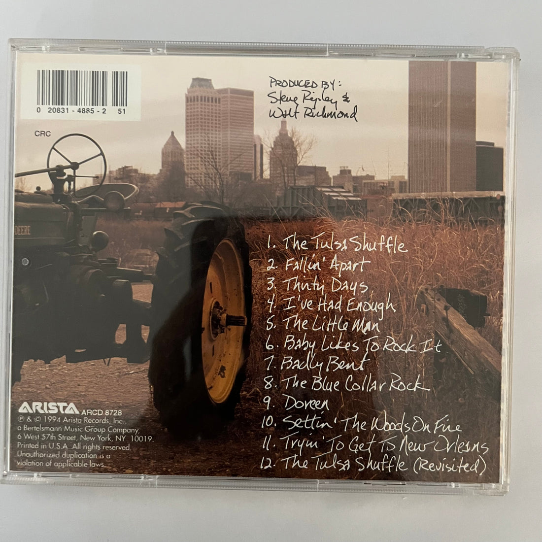 ซีดี The Tractors - The Tractors CD VG+