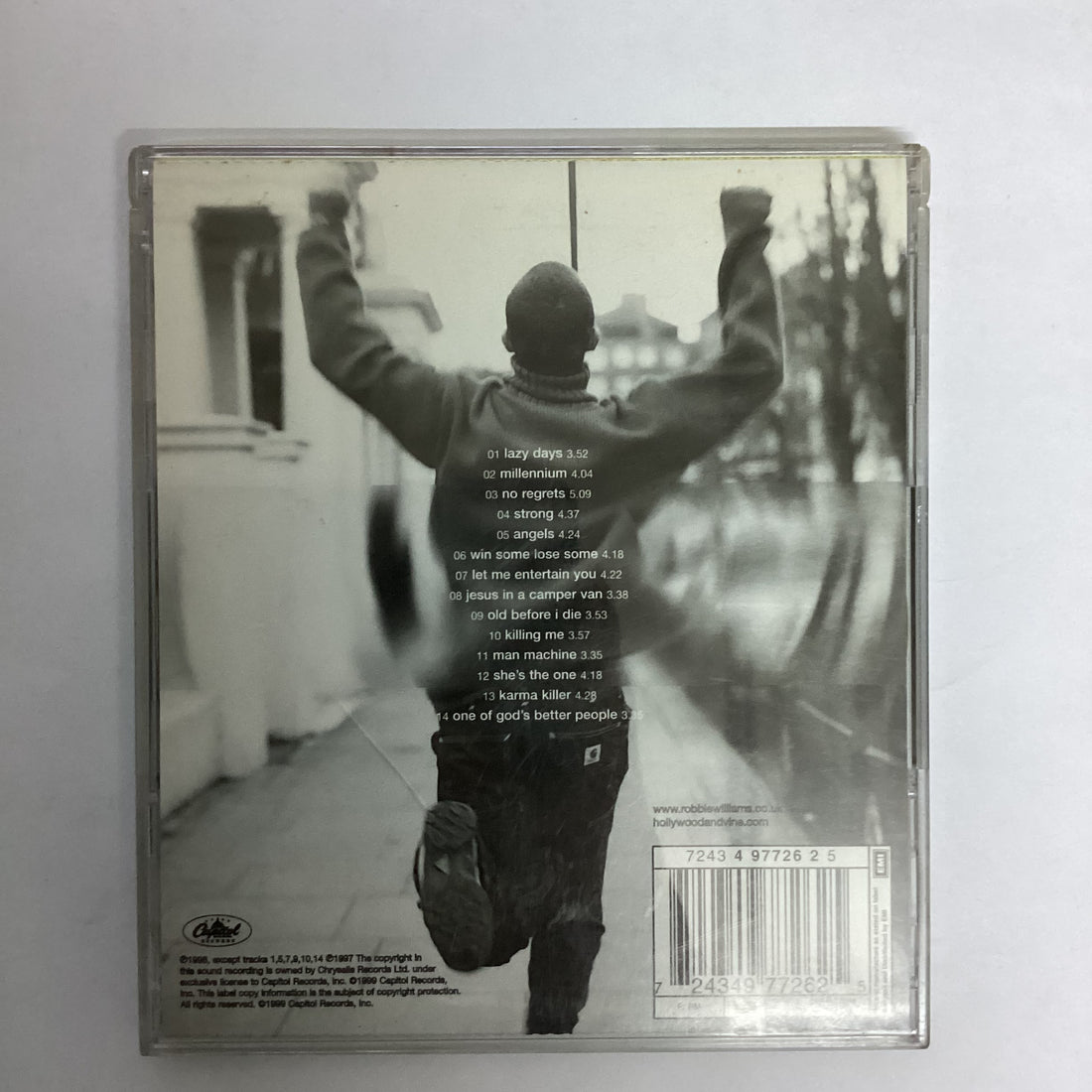 ซีดี Robbie Williams - The Ego Has Landed CD VG