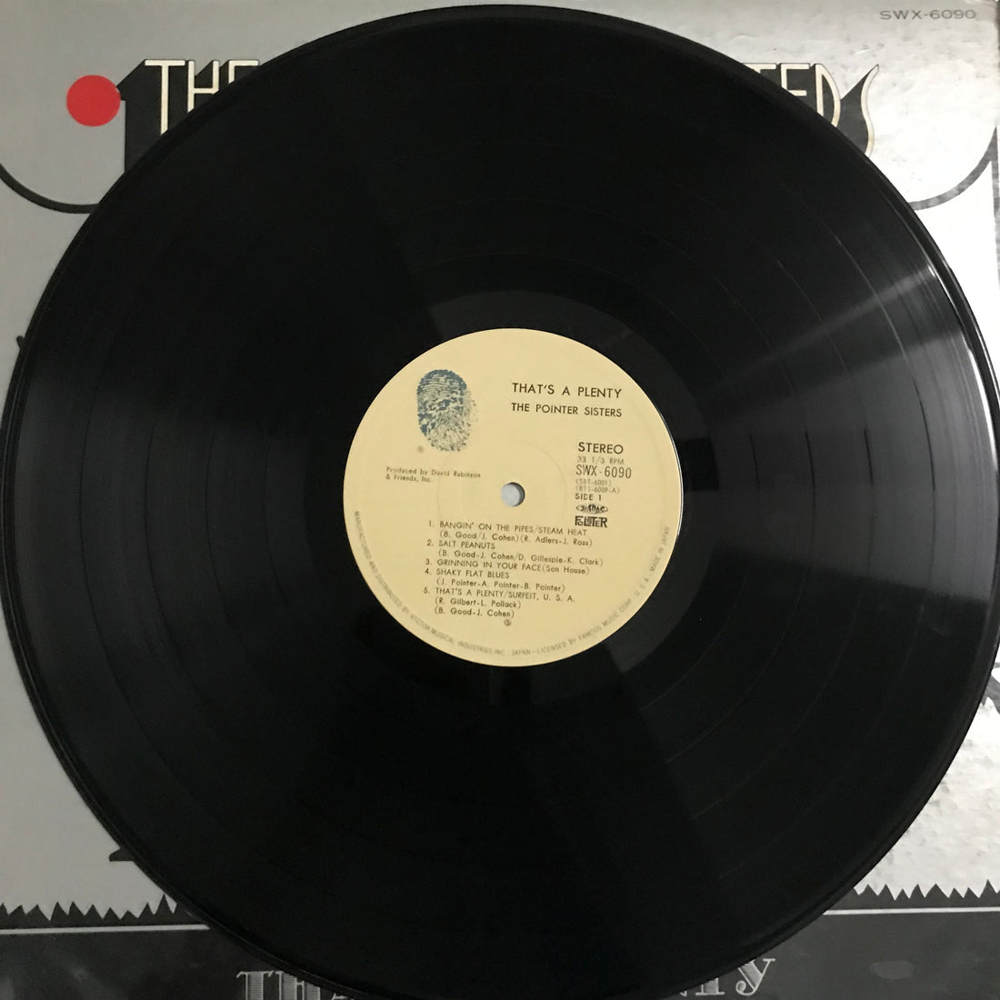 แผ่นเสียง Pointer Sisters - That's A Plenty Vinyl VG+