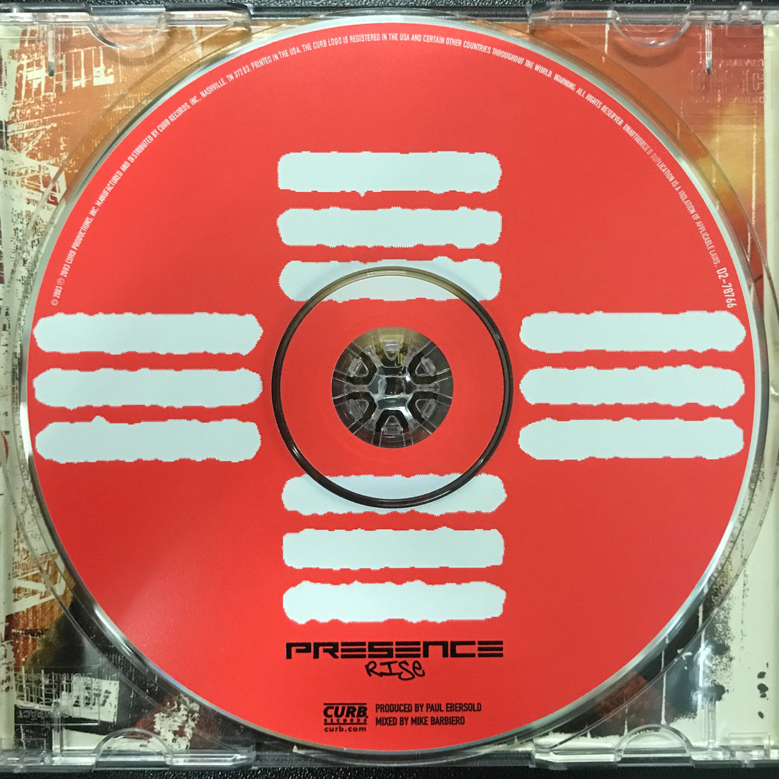 ซีดี Presence - Rise CD VG+