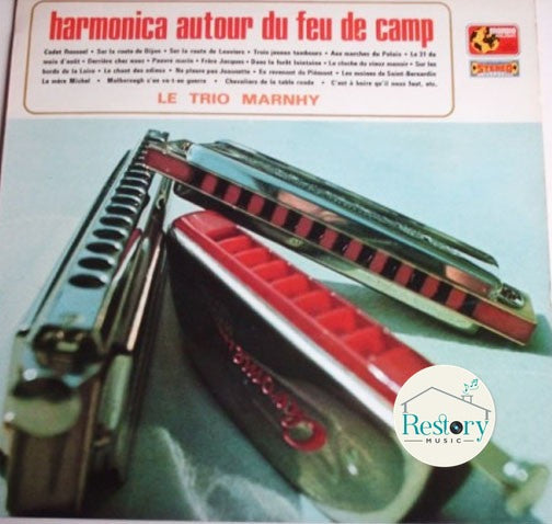 Le Trio Marnhy : Harmonica Autour Du Feu De Camp (LP)