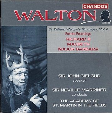 Sir William Walton - John Gielgud, The Academy Of St. Martin-in-the-Fields, Sir Neville Marriner : Richard III; Macbeth; Major Barbara (CD)