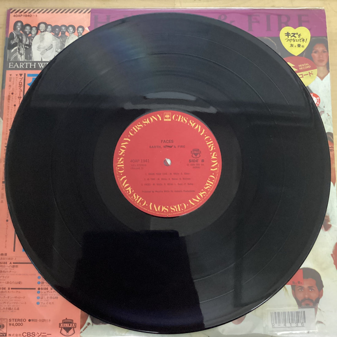 แผ่นเสียง Earth, Wind & Fire - Faces Vinyl VG+ 2LPs