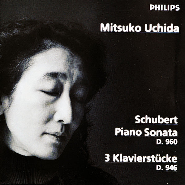 Franz Schubert / Mitsuko Uchida - Piano Sonata D. 960 • 3 Klavierstücke D. 946 CD VG+