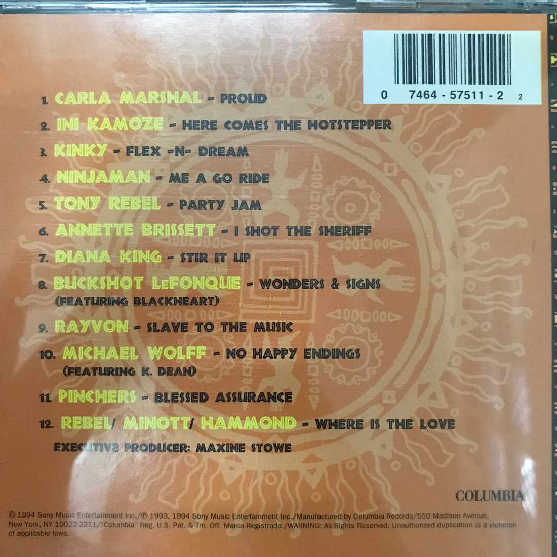 ซีดี Various - Stir It Up CD VG+