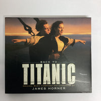 ซีดี James Horner - Back To Titanic Music From The Motion Picture CD VG+