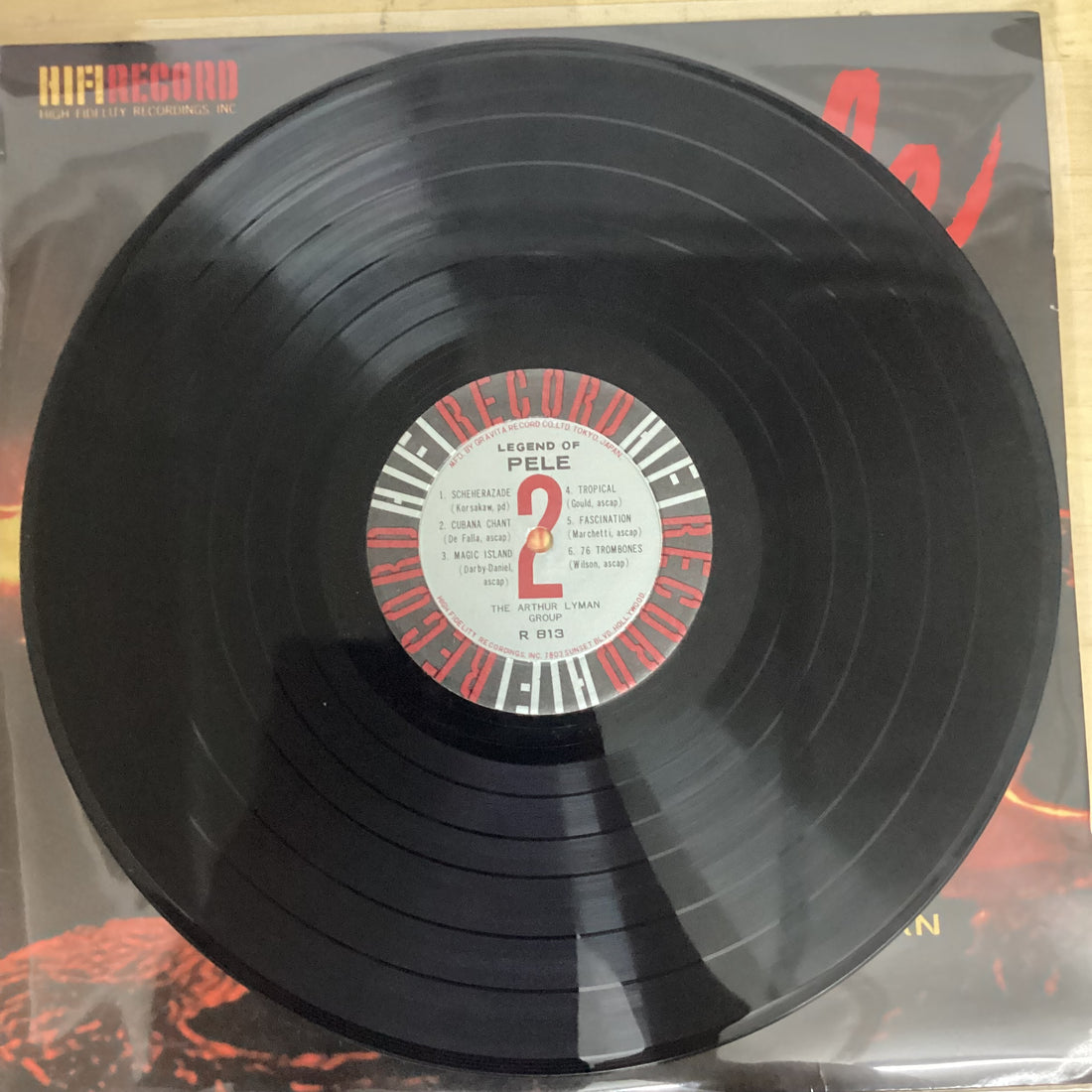 แผ่นเสียง Arthur Lyman - The Legend Of Pele Vinyl VG+