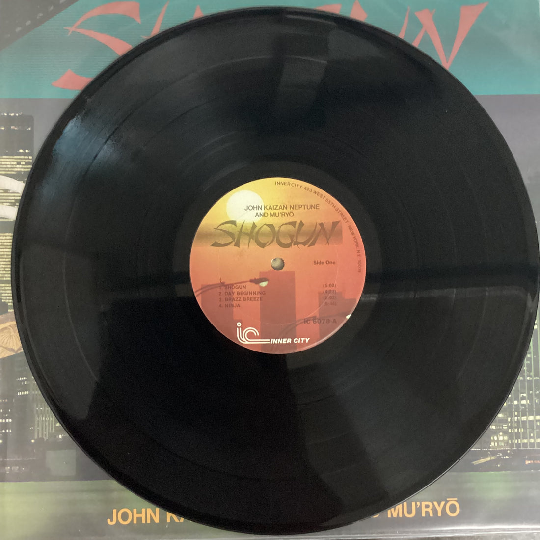 แผ่นเสียง John Kaizan Neptune And Mu'ryō - Shogun Vinyl VG+