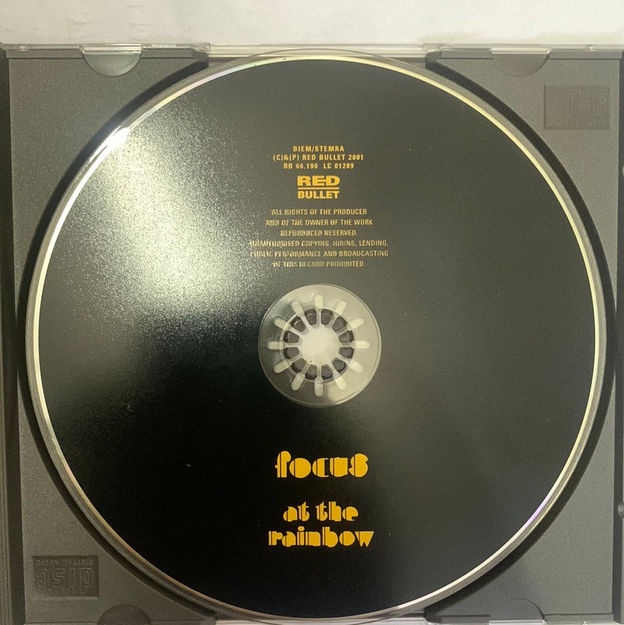 ซีดี Focus  - At The Rainbow (CD) (VG+)